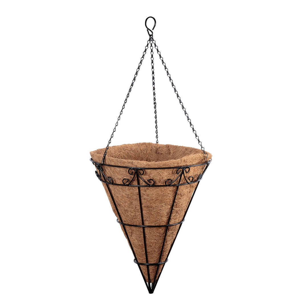 Hanging Basket Madonna Cone