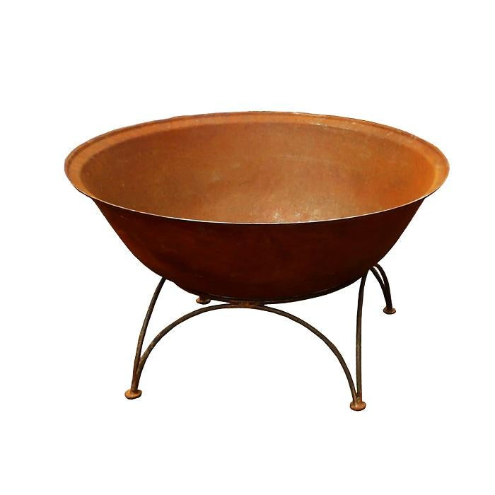 Cast Iron Fire Pit with Stand