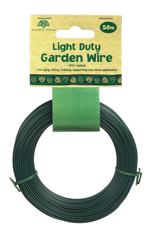 Light Duty Garden Wire - Green
