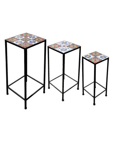 Mosaic Plant Stand Style 2