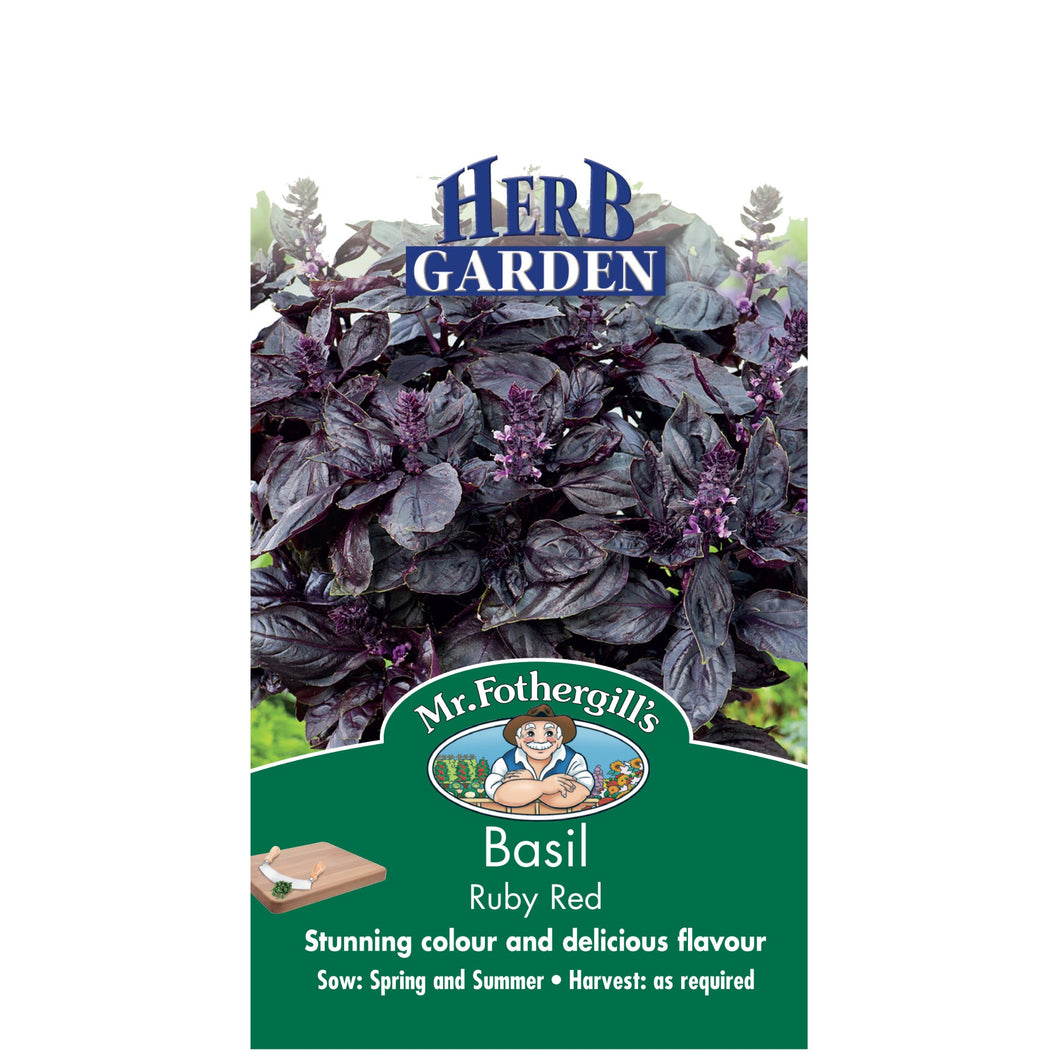 Basil 'Ruby Red' seeds