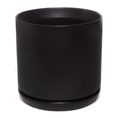 Cylinder Pot Black