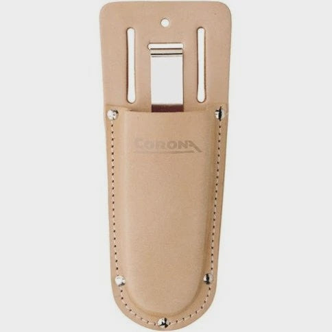 Corona Leather Pouch with Clip