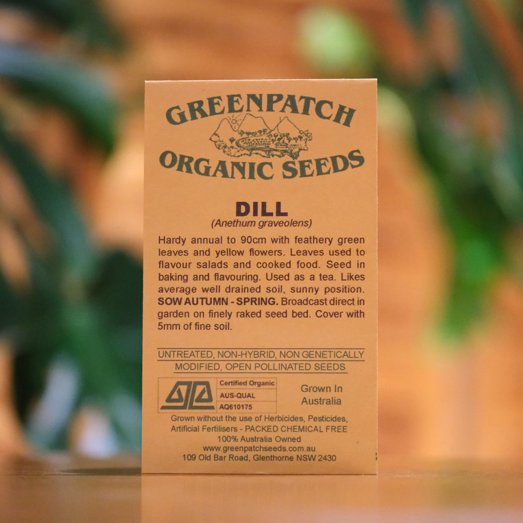 Dill Greenpatch Seeds