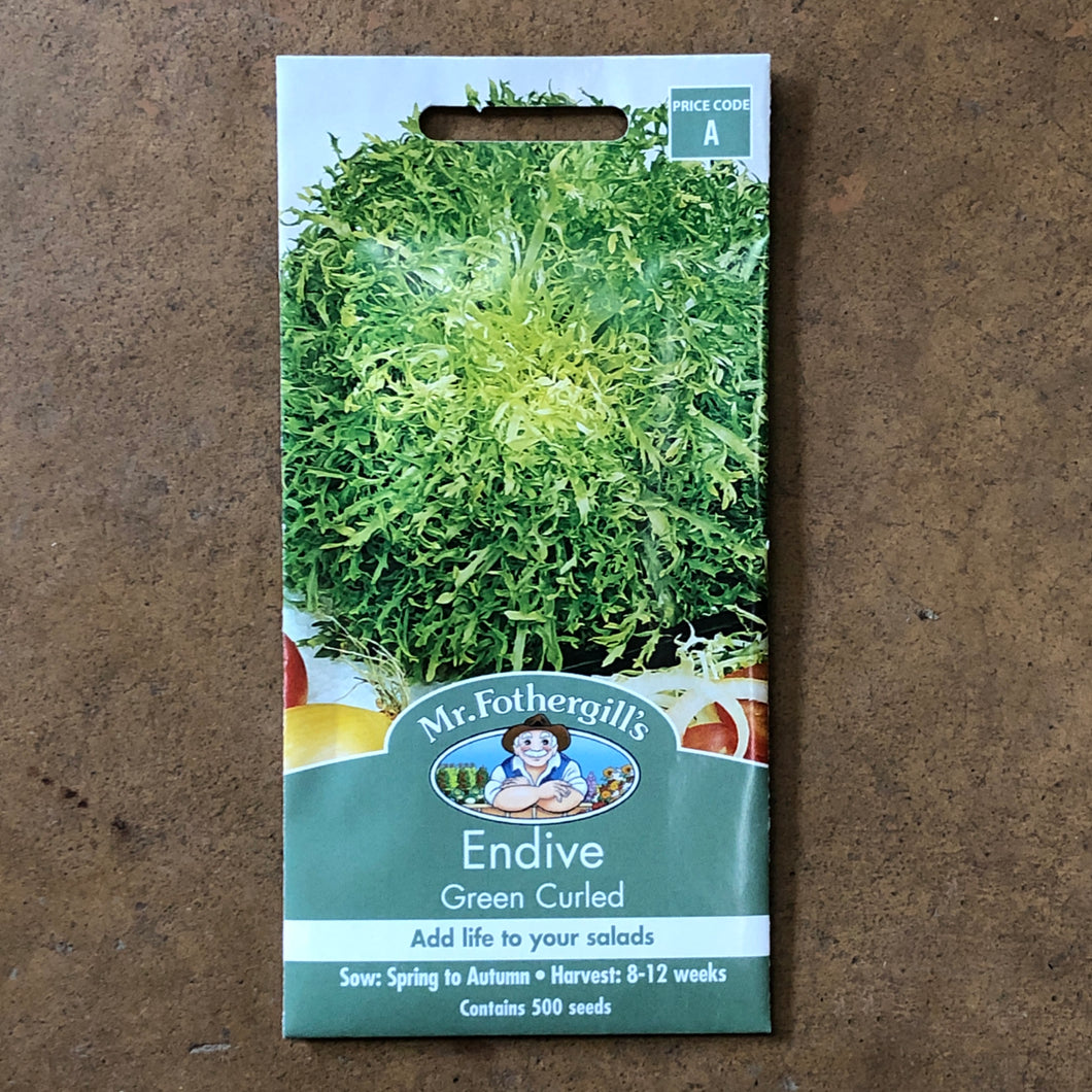 Endive 'Green Curled' Seeds