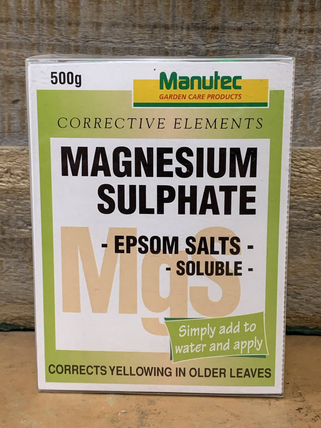 Epsom Salt (Magnesium Sulphate)