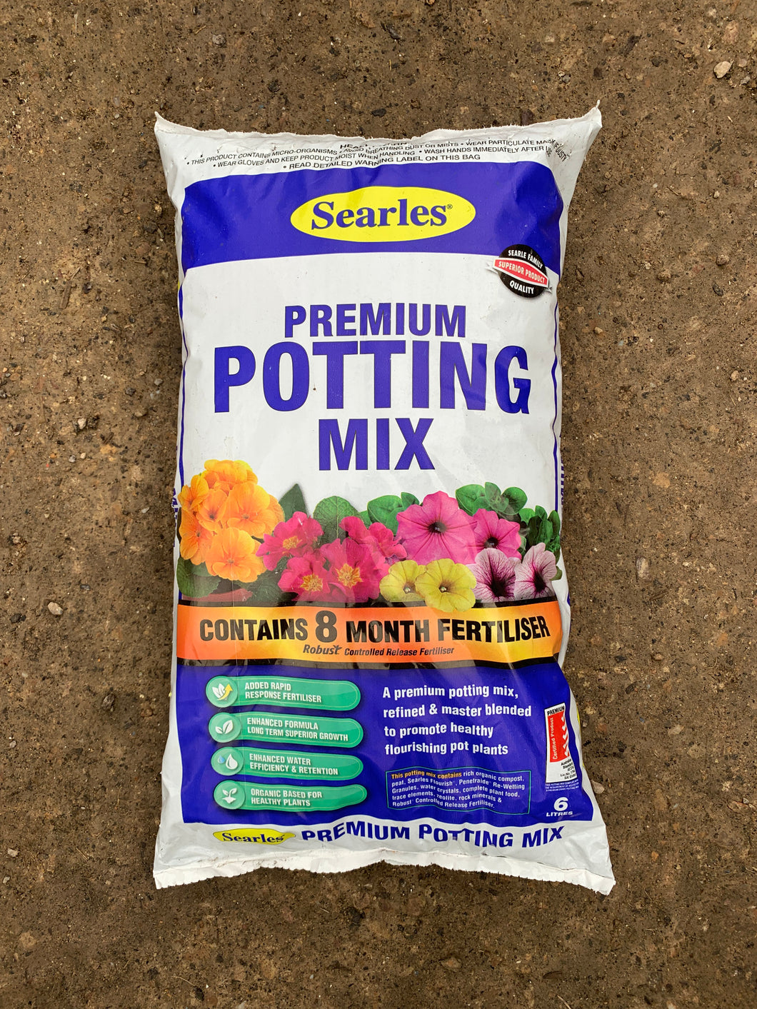 Premium Potting Mix with Penetraide & Robust