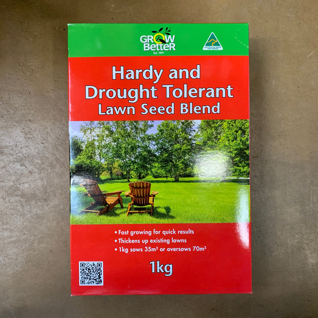 Hardy & Drought Tolerant Lawn Seed Blend