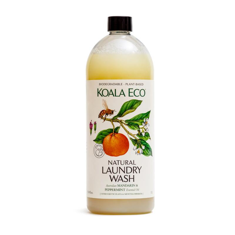 Natural Laundry Wash - Mandarin and Peppermint