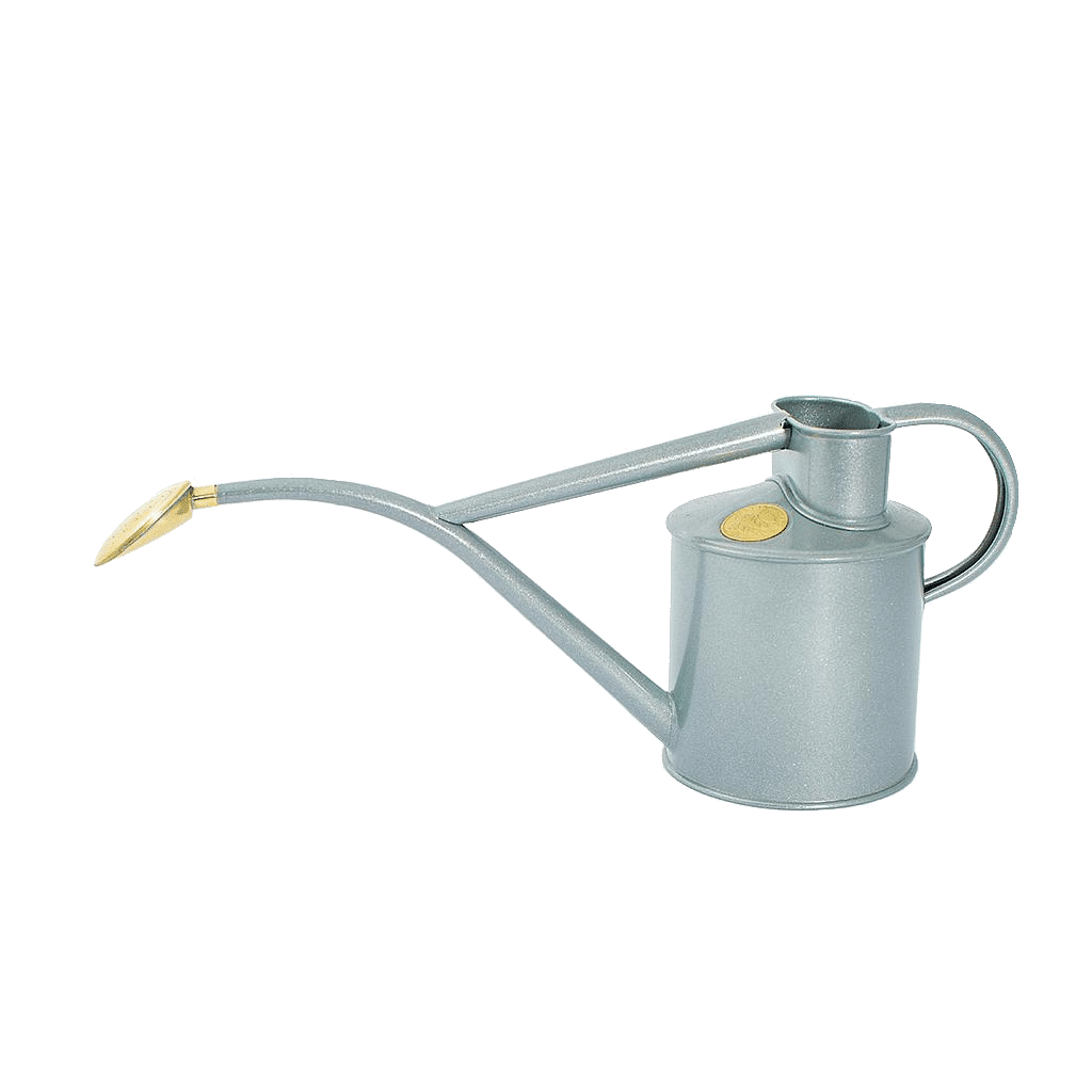 Haws 'The Rowley Ripple' 1L Watering Can - Galvanised
