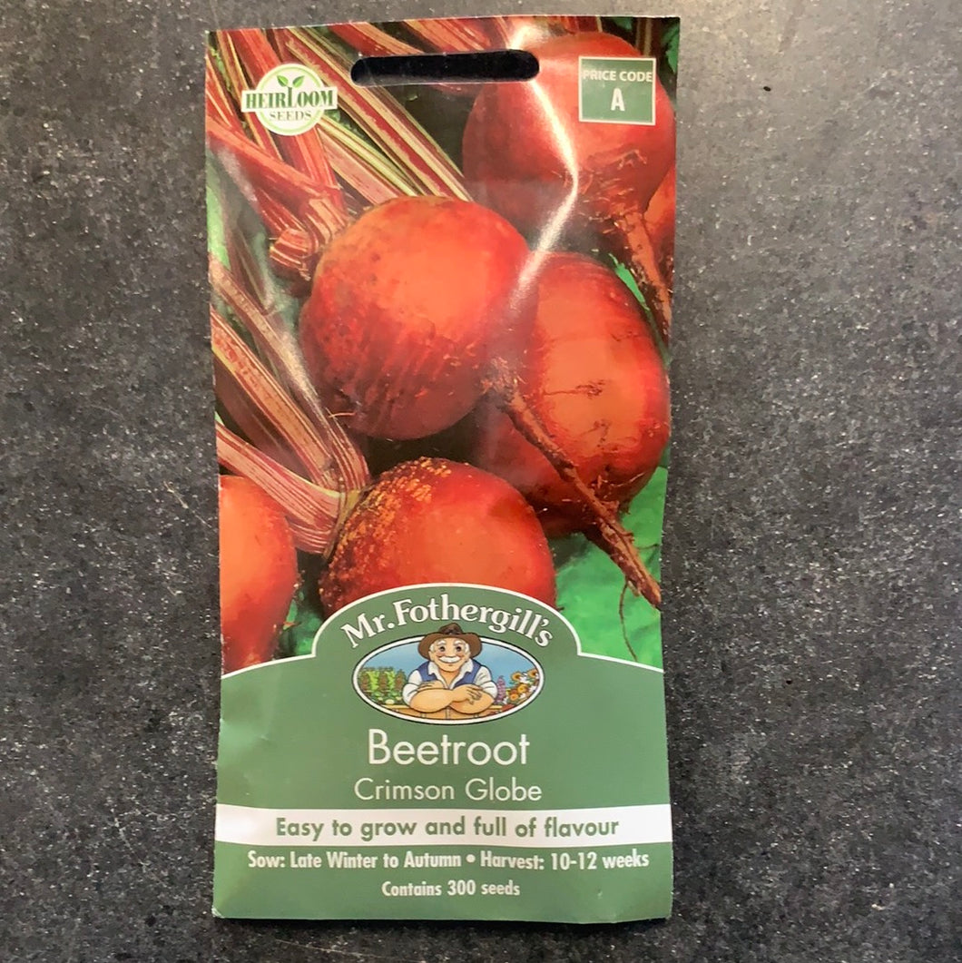 Beetroot 'Crimson Globe' seeds