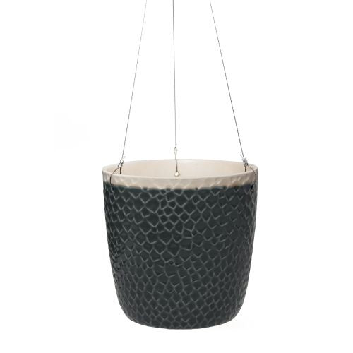 Thimble Hanging Pot - Warm Grey