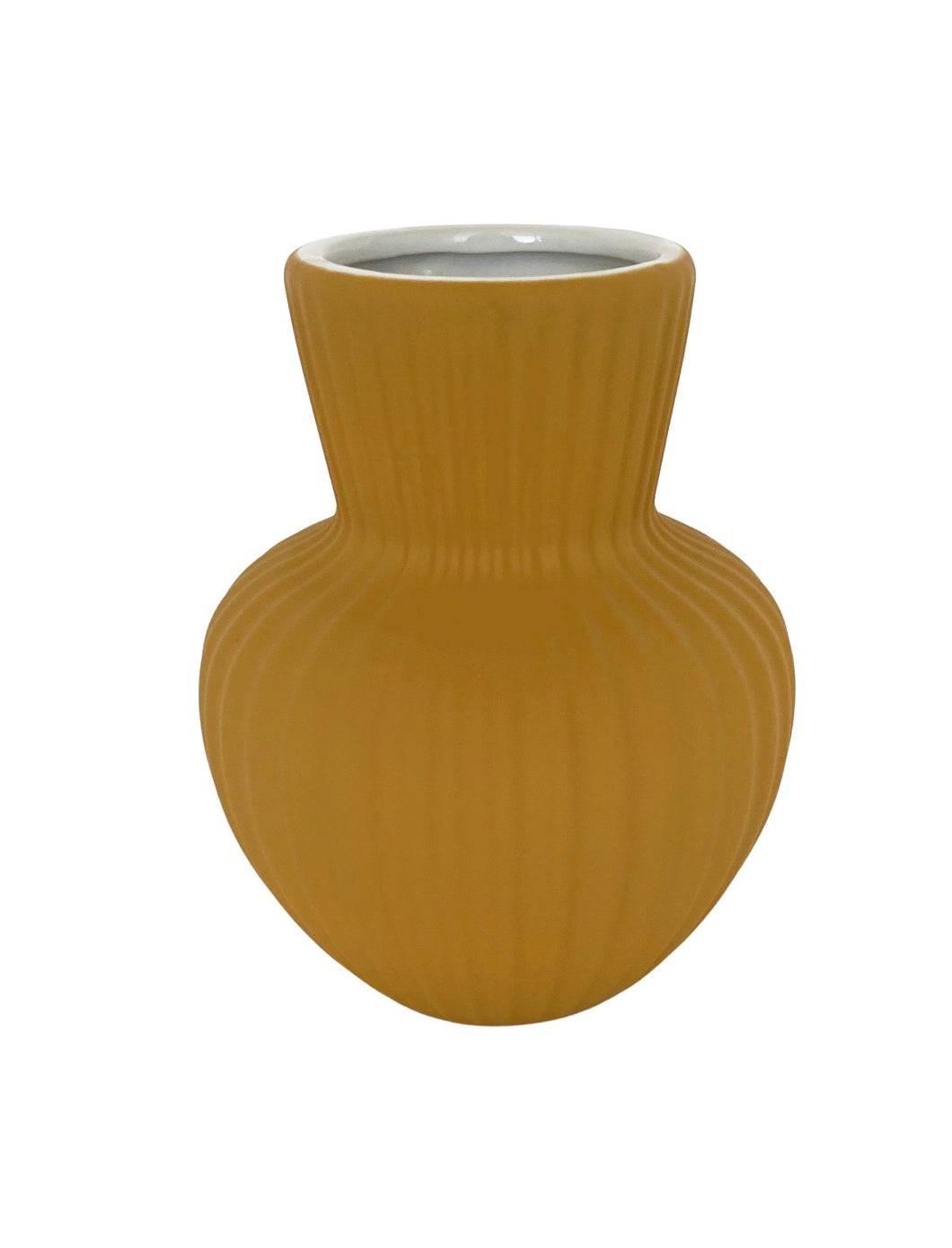 Brooklyn Vase Mustard