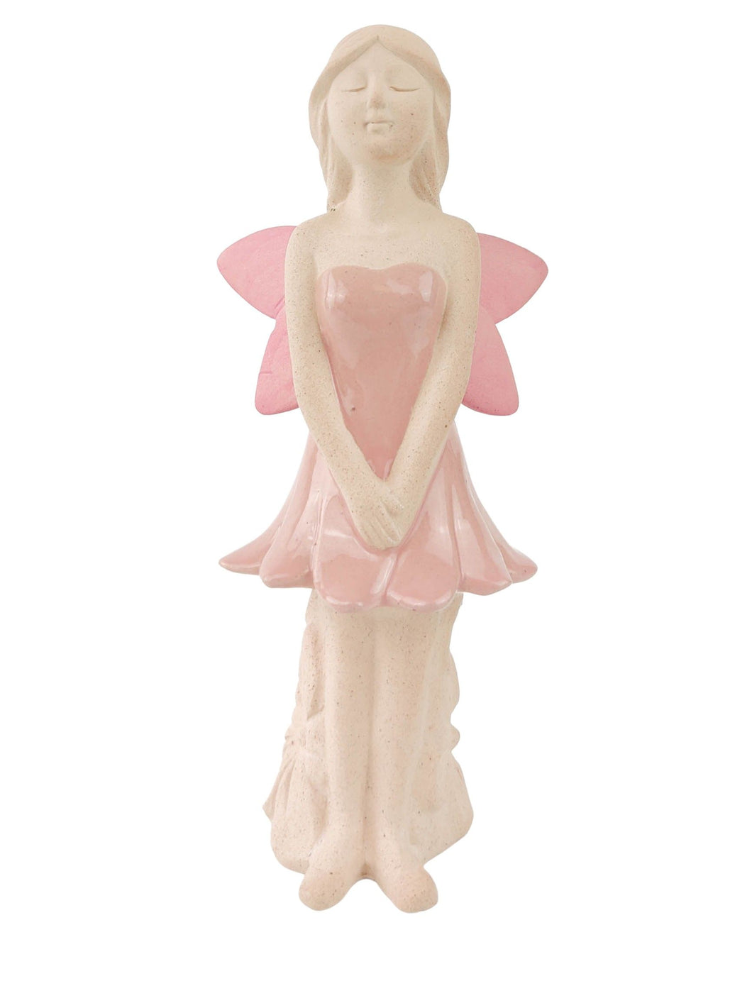 Fairy Standing Statue Pink